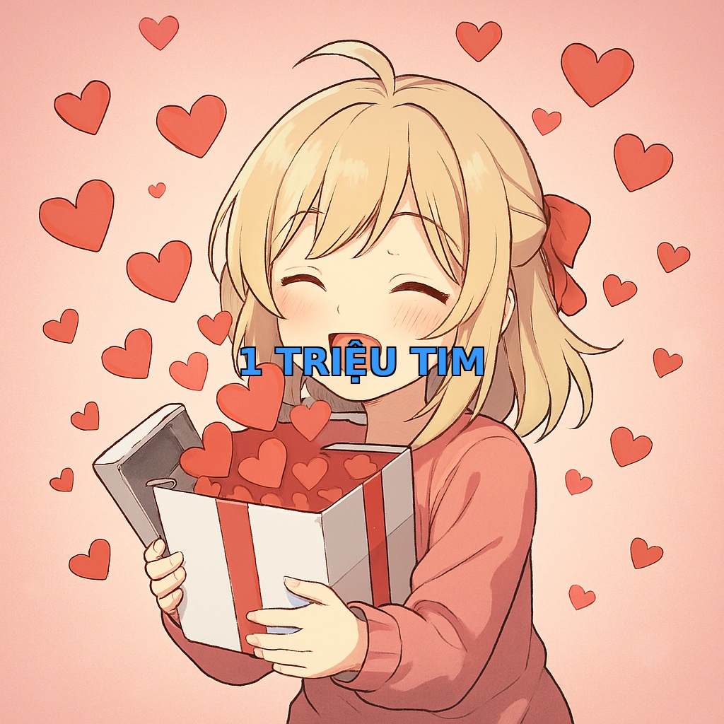 1 TRIỆU TIM ❤️